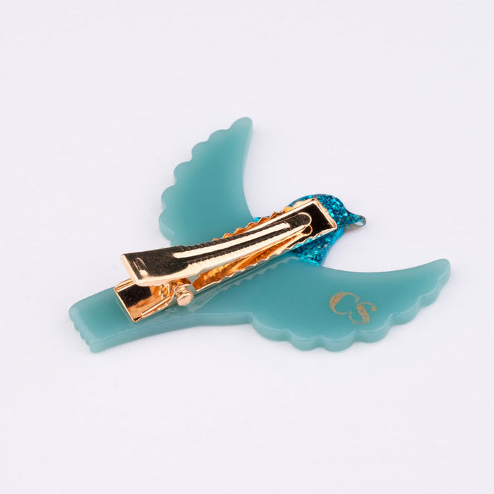 Pasador de pelo - Pájaro azul 🐦