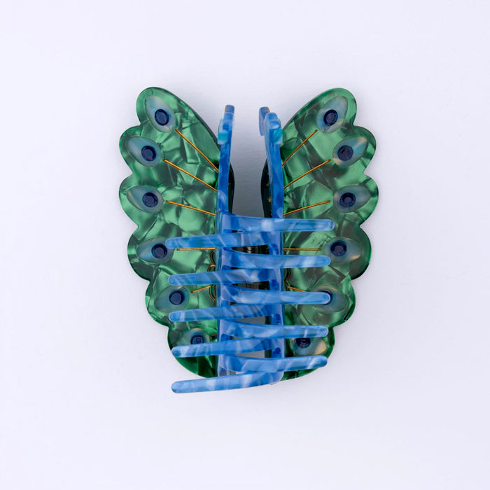 Pinza para el pelo - Pavo real 🦚