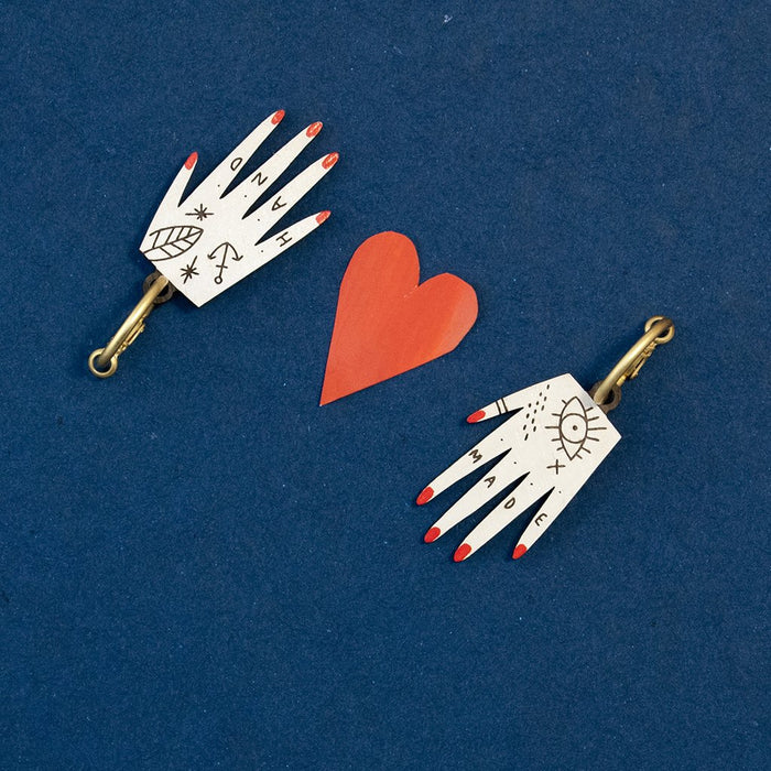 Pendientes Materia Rica - Hand