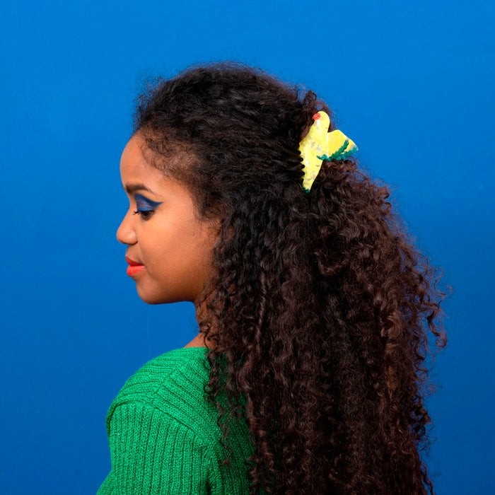 Pinza para el pelo - Periquito verde 🦜