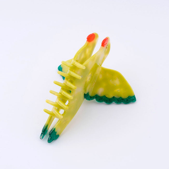 Pinza para el pelo - Periquito verde 🦜