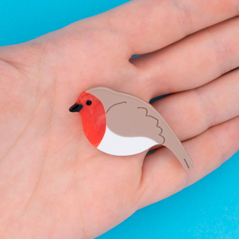 Pasador de pelo - Petirrojo 🐦