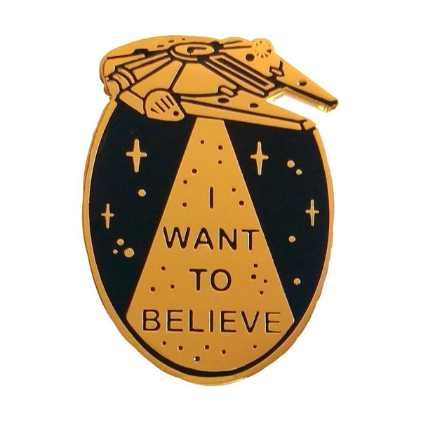 Pin - "I want to believe"