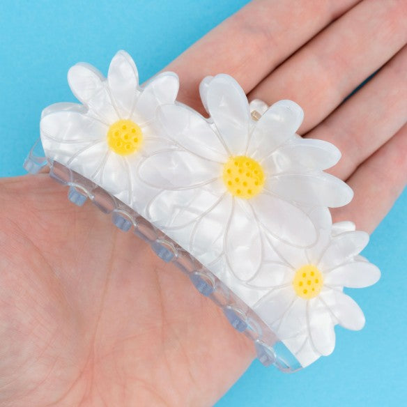 Pinza para el pelo - Margaritas 🌼