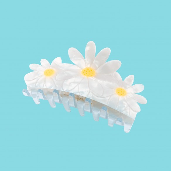 Pinza para el pelo - Margaritas 🌼