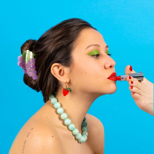 Pinza para el pelo - Uvas