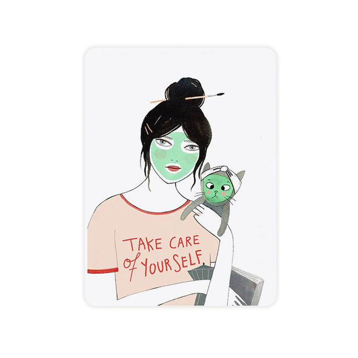 Postal - "Cuídate" de Lady Desidia