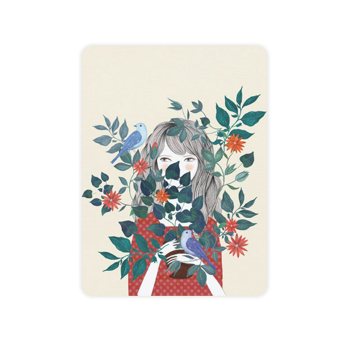 Postal - "Escondite II" de Lady Desidia