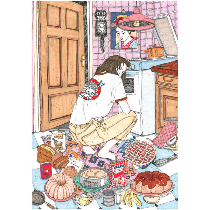 Print de Ana Jarén A4 - "Baking"