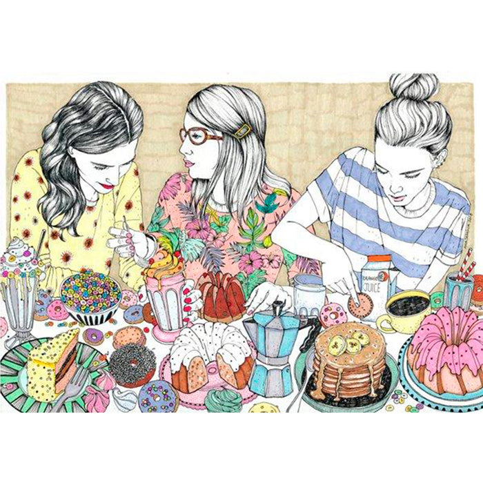 Print de Ana Jarén A4 - "Brunch II"