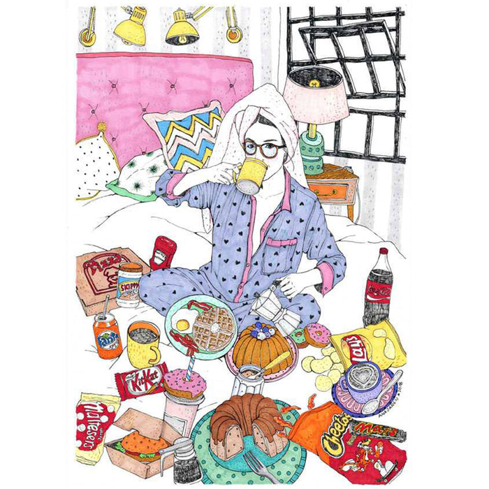 Print de Ana Jarén A4 - "Cravings"