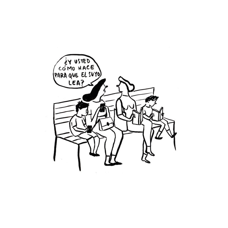 Print de Flavita Banana A4 - "Educación Literaria"