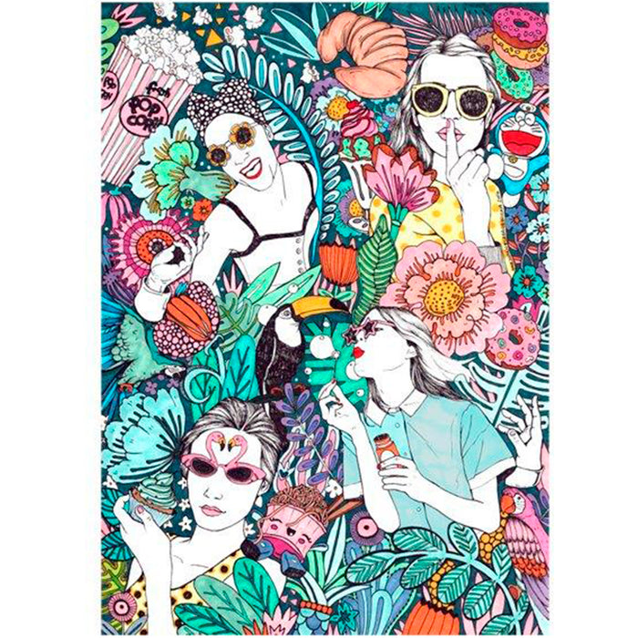 Print de Ana Jarén A4 - "Hapiness"