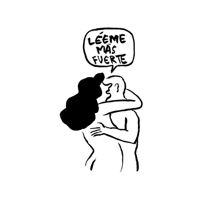 Print de Flavita Banana A4 - "Léeme más fuerte"