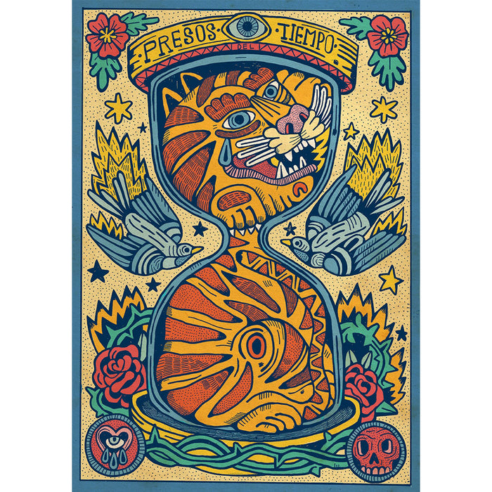 Print de Asís Percales A3 - "Presos del Tiempo"