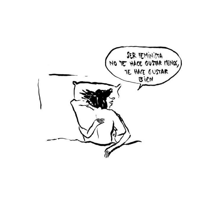 Print de Flavita Banana A4 - "Ser Feminista"