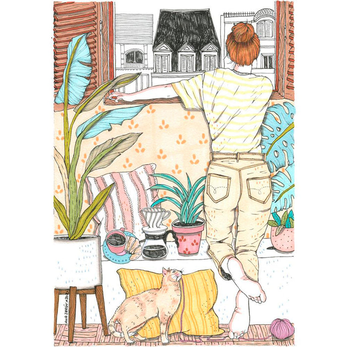 Print de Ana Jarén A4 - "Ventana"