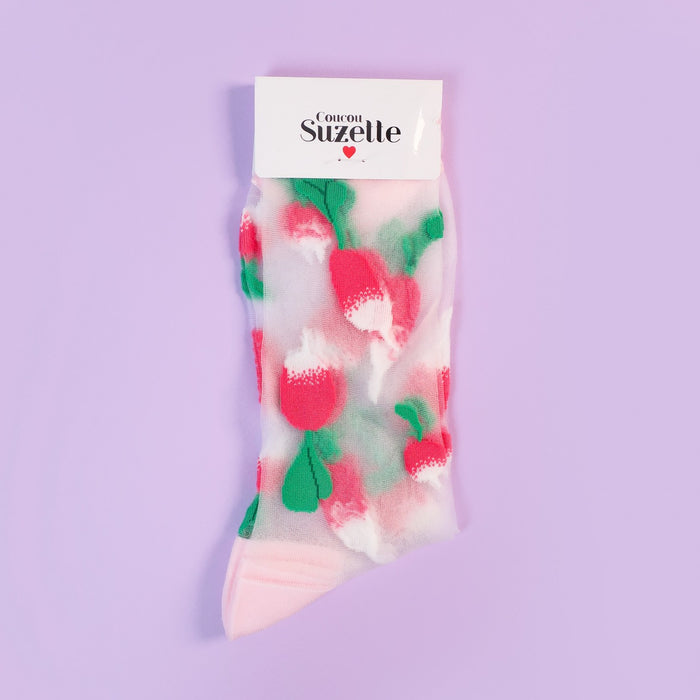 Calcetines transparentes - Rabanitos