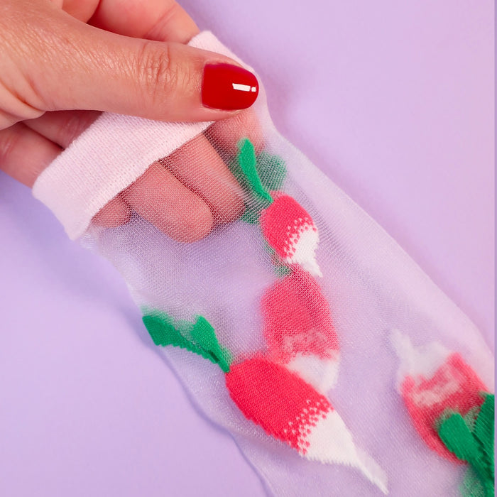 Calcetines transparentes - Rabanitos