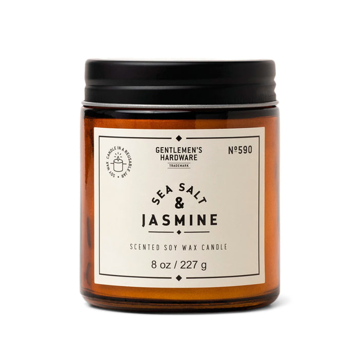 Vela en bote - Sal marina y jazmín