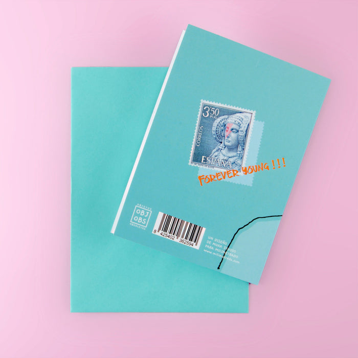 Postal - "Si no hace falta que te lo explique, ya no eres joven."