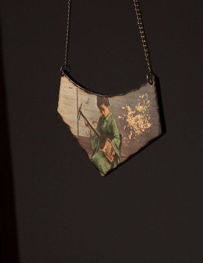 Collar de madera Pura Garra - Shamisen