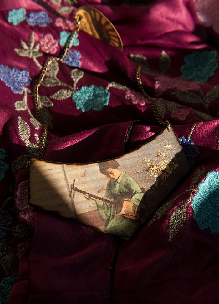 Collar de madera Pura Garra - Shamisen