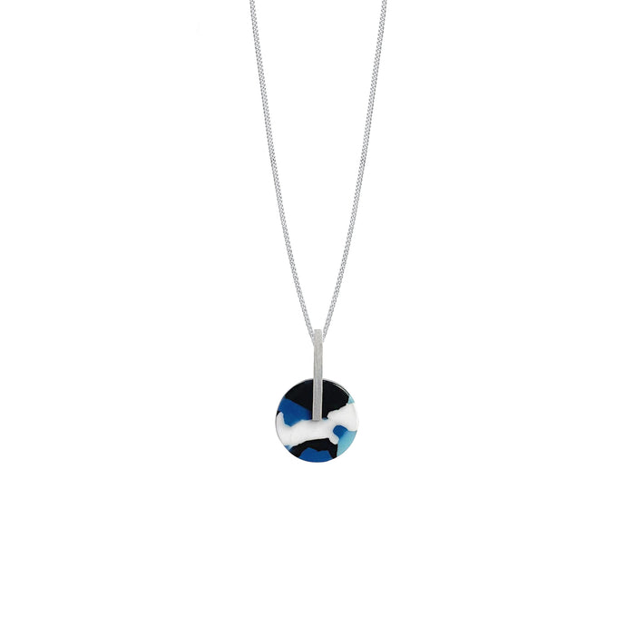 Collar Lavs Jewels - Silver Azure