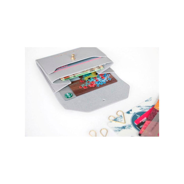 Tarjetero/monedero - Gris