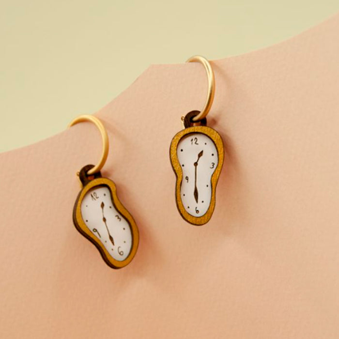 Pendientes Materia Rica - Soft Clocks