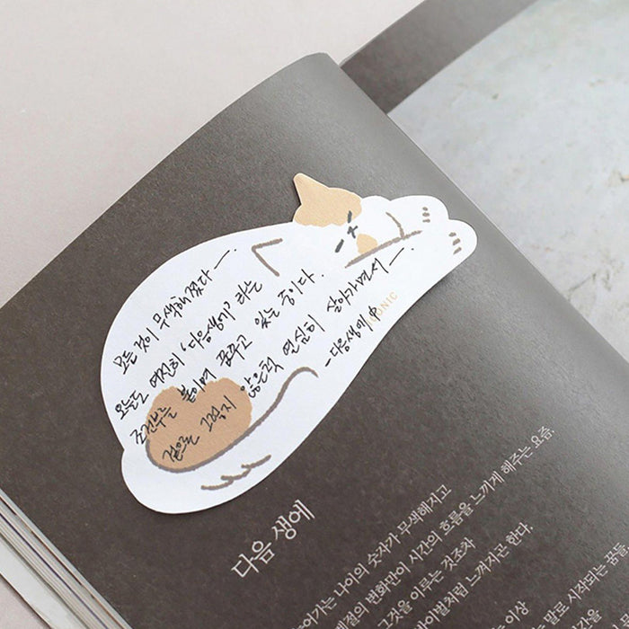 Notas adhesivas - Gato