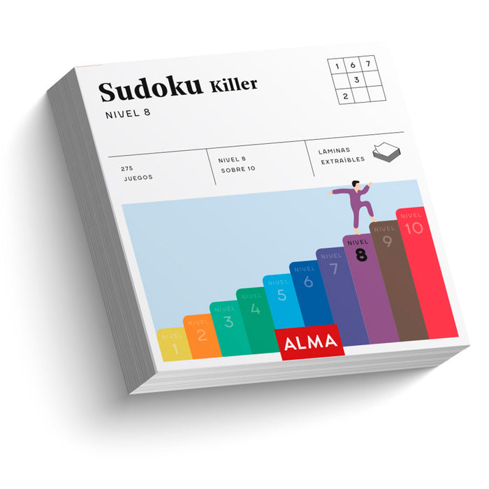 Pasatiempos - Sudoku killer nivel 8