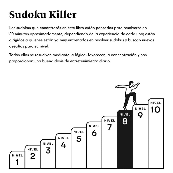 Pasatiempos - Sudoku killer nivel 8