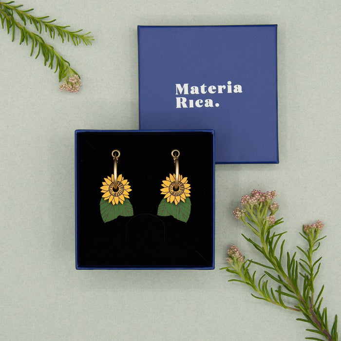Pendientes Materia Rica - Sunflower Field