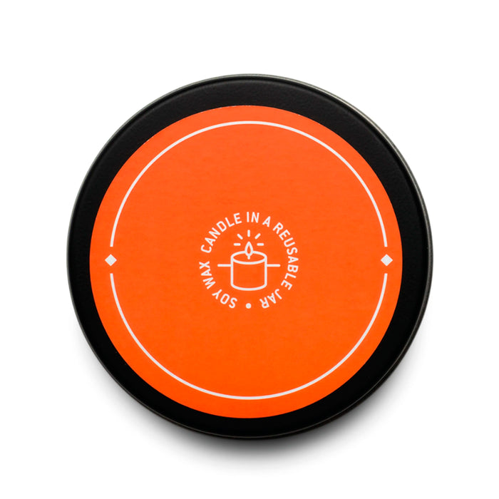 Vela en bote - Tabaco y naranja