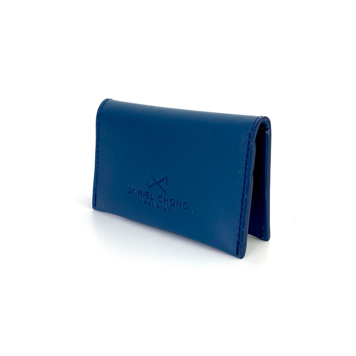 Tarjetero con monedero de Daniel Chong - Azul