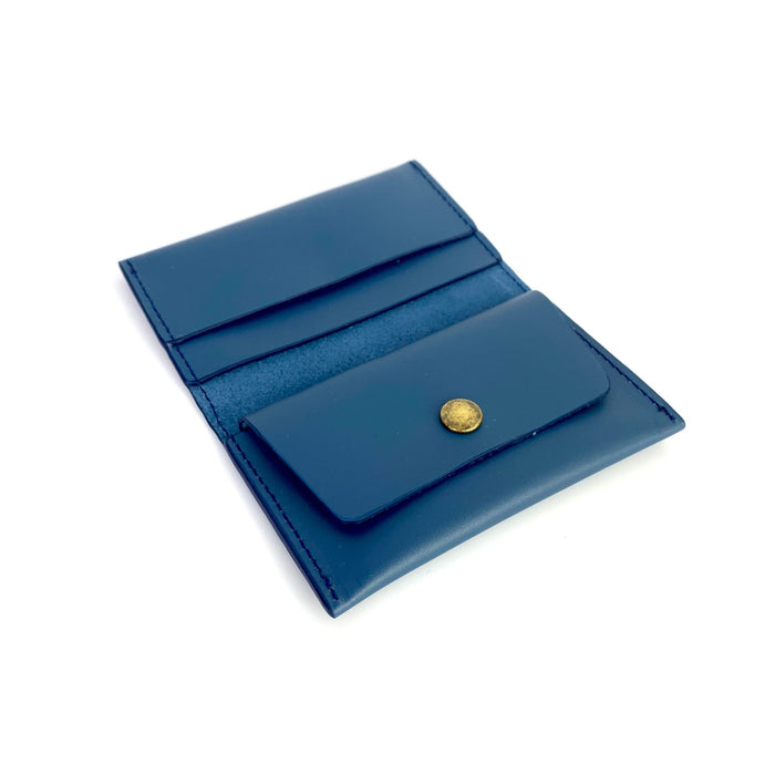 Tarjetero con monedero de Daniel Chong - Azul