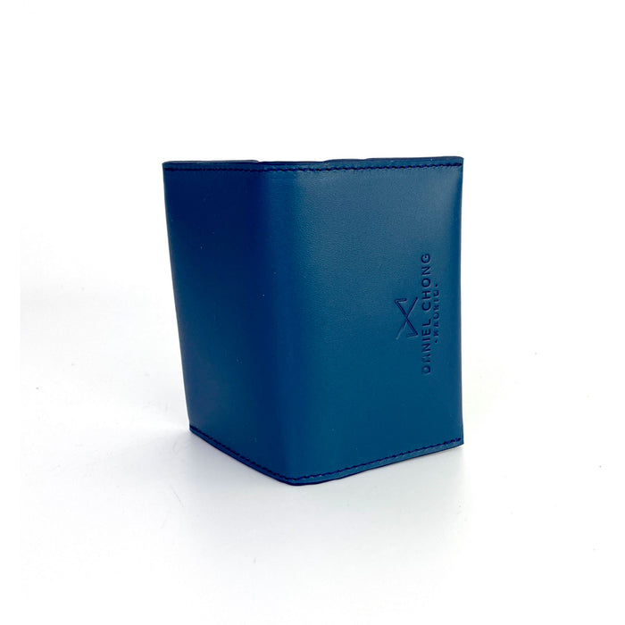 Tarjetero con monedero de Daniel Chong - Azul