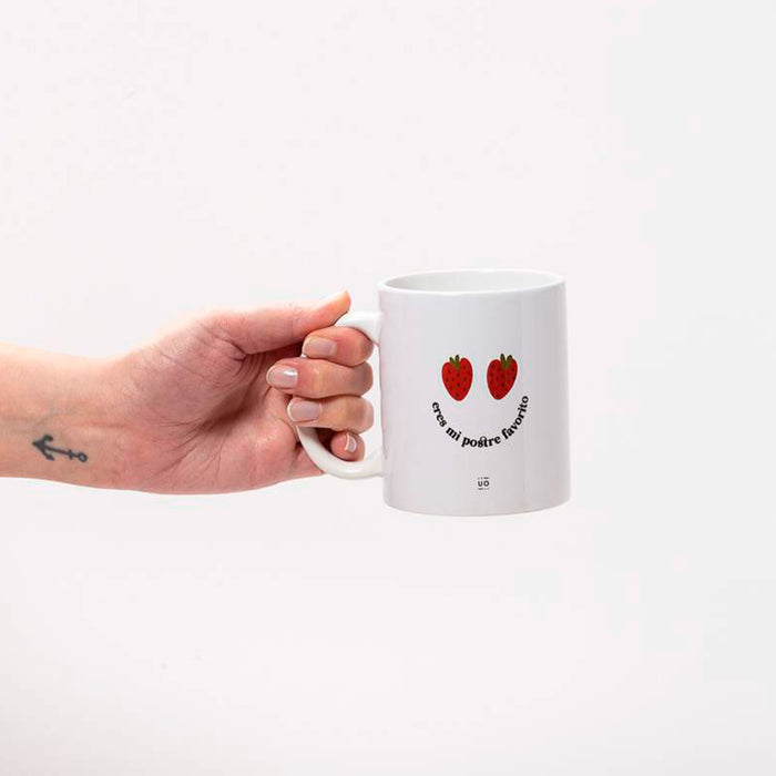 Taza UO - "Eres mi postre favorito" 🍓🍰
