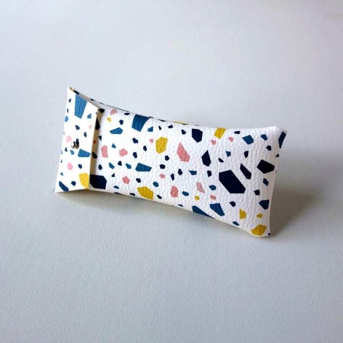 Funda de gafas - Terrazo mostaza