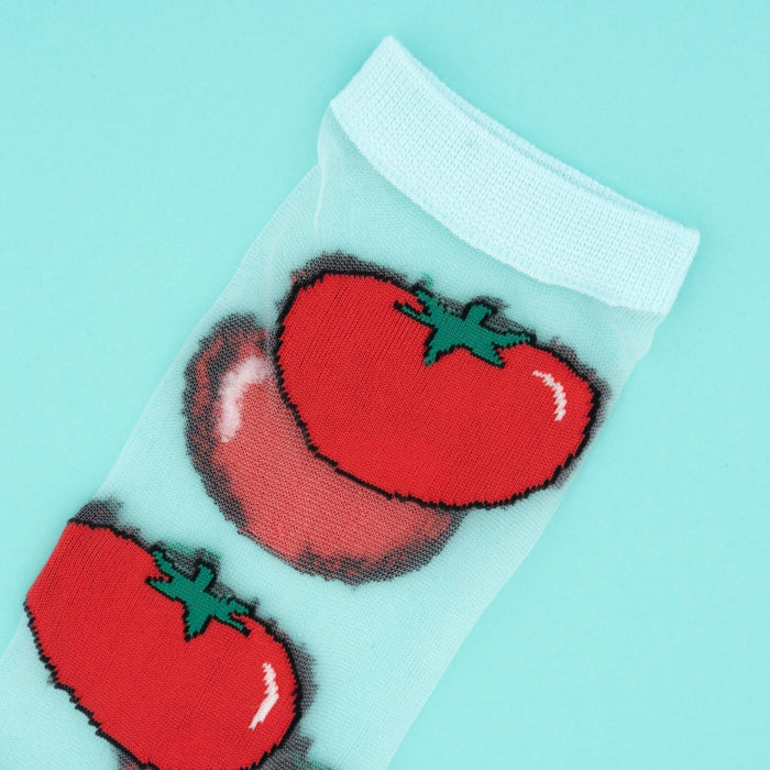 Calcetines transparentes - Tomates