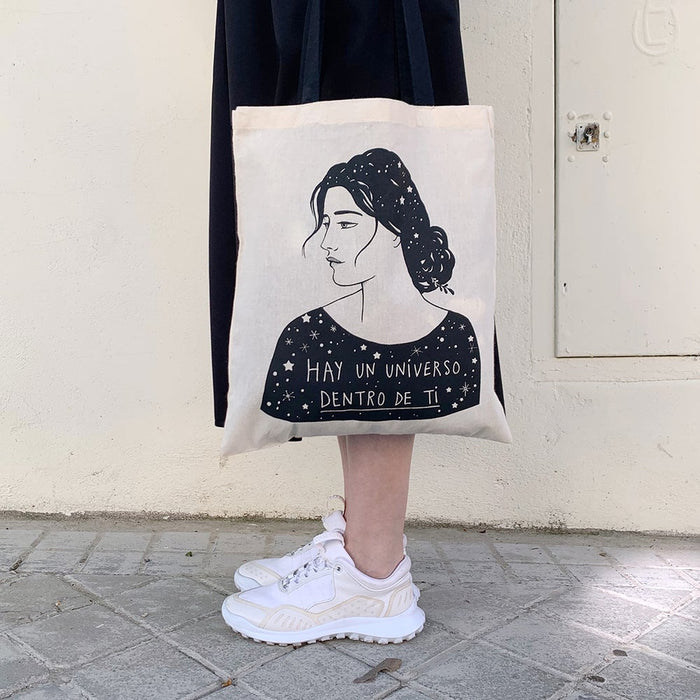 Tote bag - "Un Universo Dentro" de Lady Desidia