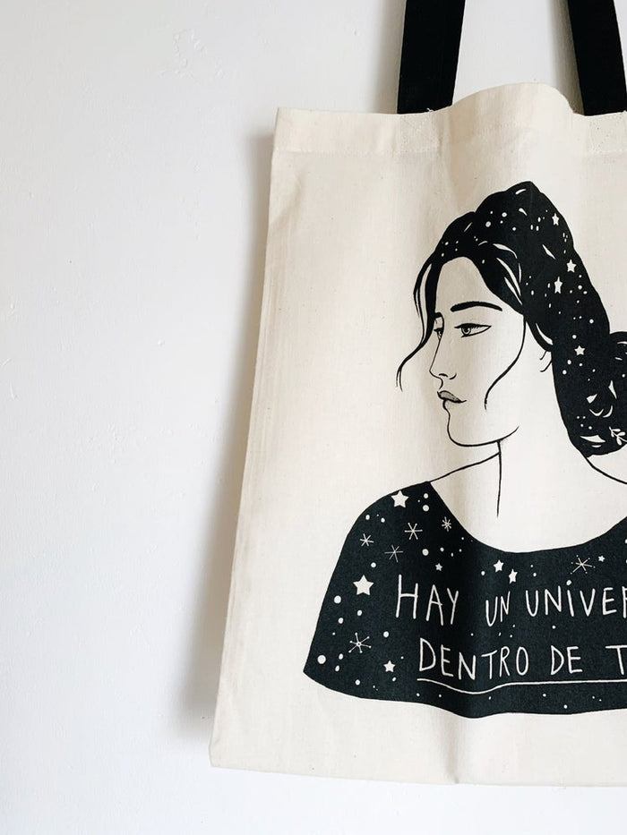 Tote bag - "Un Universo Dentro" de Lady Desidia