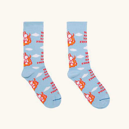 Calcetines We Are Not Friends - Sky socks