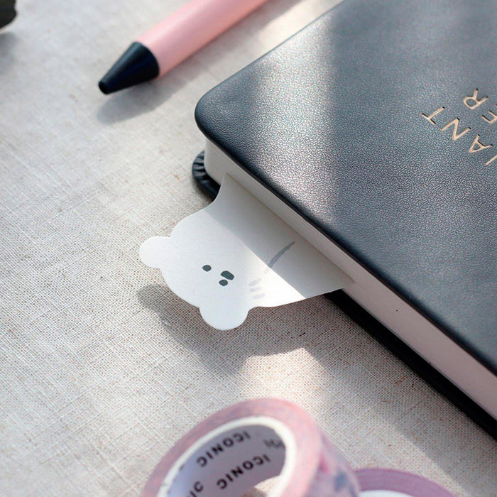 Notas adhesivas - White bear