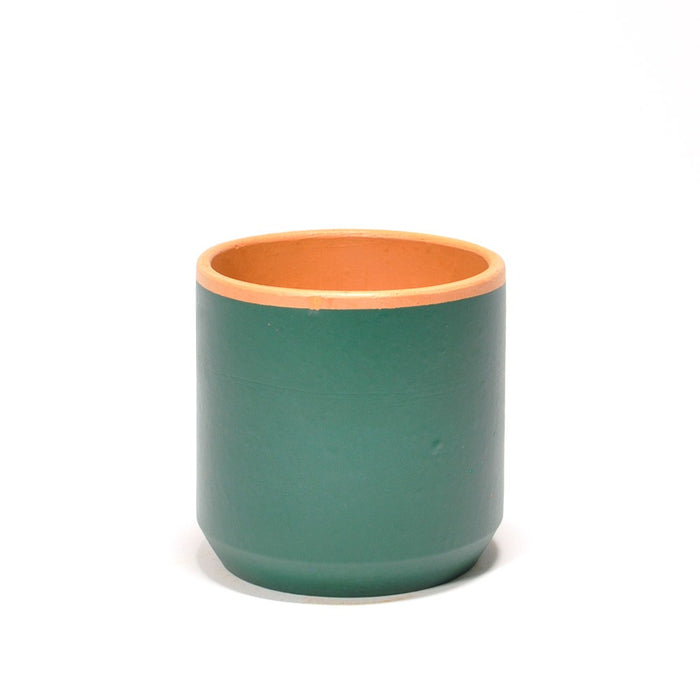 Macetero de barro Casa Atlântica - Lama Verde Bosque talla XS
