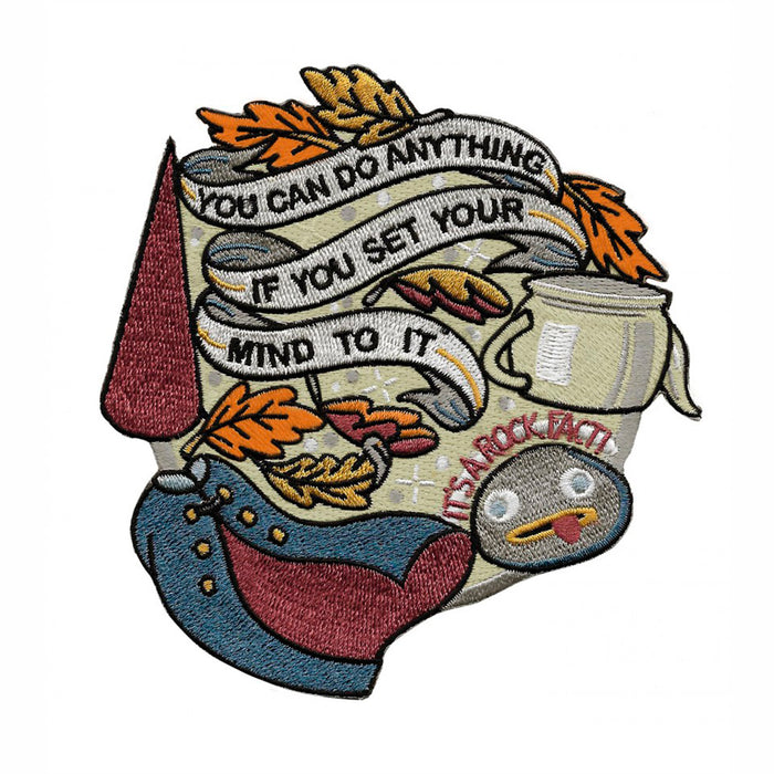 Parche - "You can do anything if you set your mind to it. It's a rock fact!"