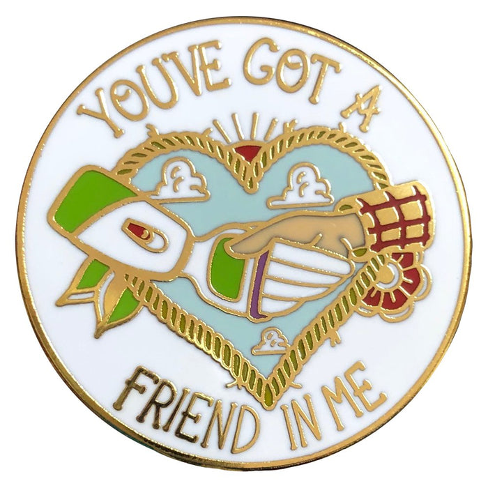 Pin La Barbuda - "You've got a friend in me"