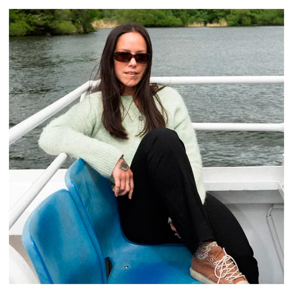 Gafas de sol - Nicole Matte Turtle Brown