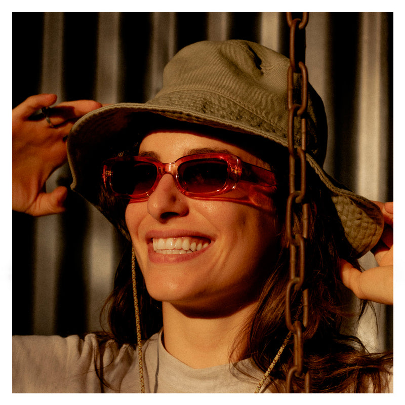 Gafas de sol - Free Movement Pink & Yellow Turtle